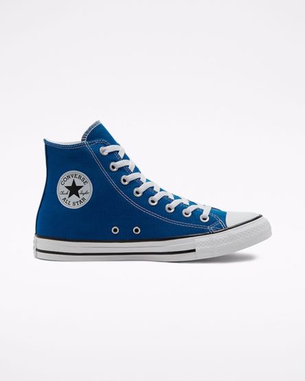 Tenisky Vysoke Converse Chuck Taylor All Star Klasické Panske Modre Biele | SK XKJWC6